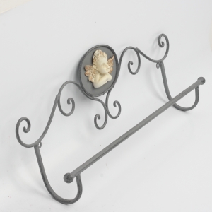 Věšák na ručníky anděl 53x8x22cm