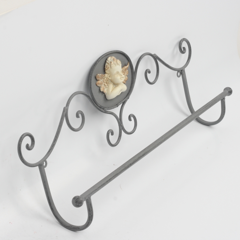 Věšák na ručníky anděl 53x8x22cm