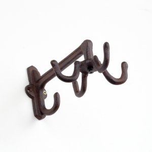 Věšák na ručníky otočný litinový