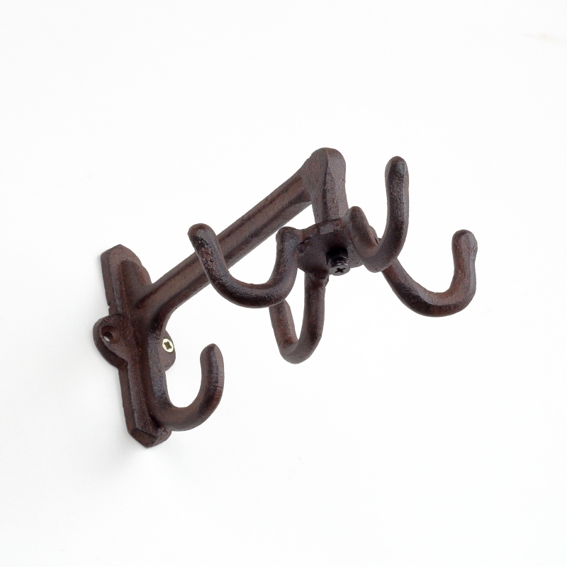 Věšák na ručníky otočný litinový