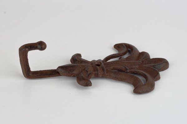 Věšák na stěnu kovový typ A 17x10cm