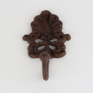 Věšák na stěnu kovový typ B 17x10cm