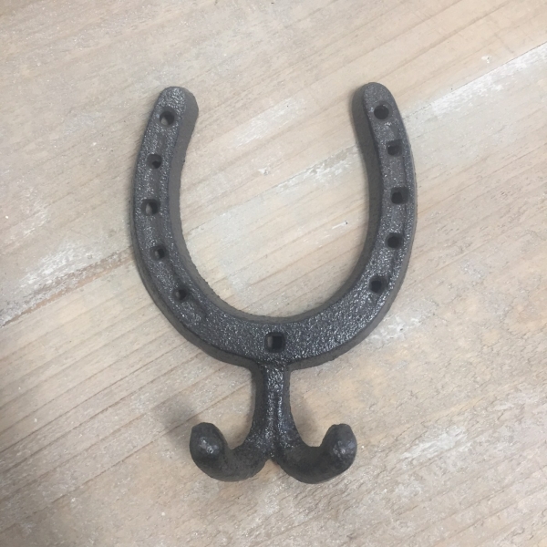 Věšák na stěnu podkova 10,5x15x3cm