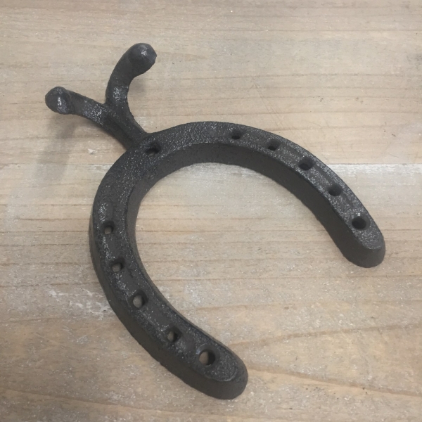 Věšák na stěnu podkova 10,5x15x3cm