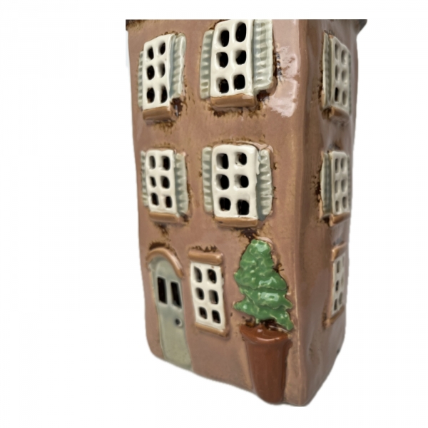 Veselý keramický domeček 12,5 x 28 x 10 cm