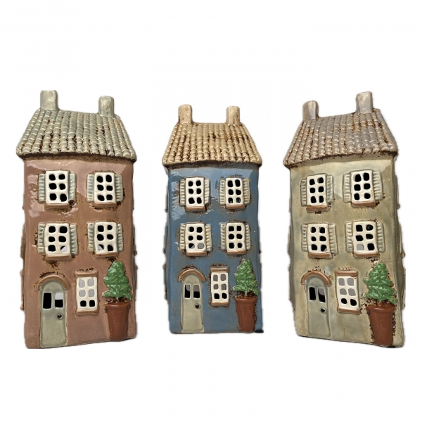 Veselý keramický domeček 12,5 x 28 x 10 cm