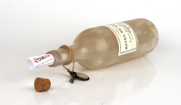 Vintage láhev Hotel de Paris 29cm