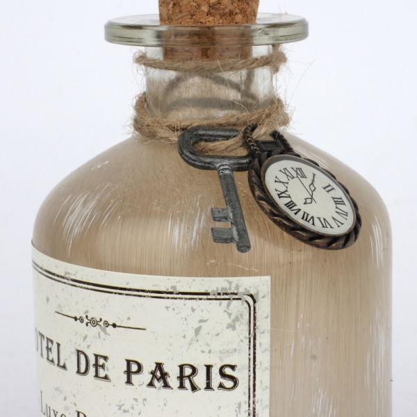 Vintage lahvička s korkovým špuntem 9cm