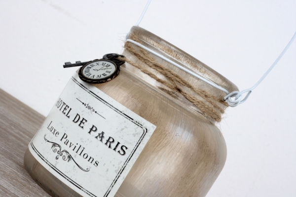 Vintage svícen Hotel de Paris 12cm