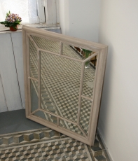 Vintage zrcadlo s patinou 80x100cm