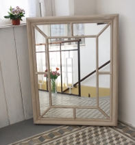 Vintage zrcadlo s patinou 80x100cm