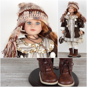 Vinylová panenka Agáta 72cm