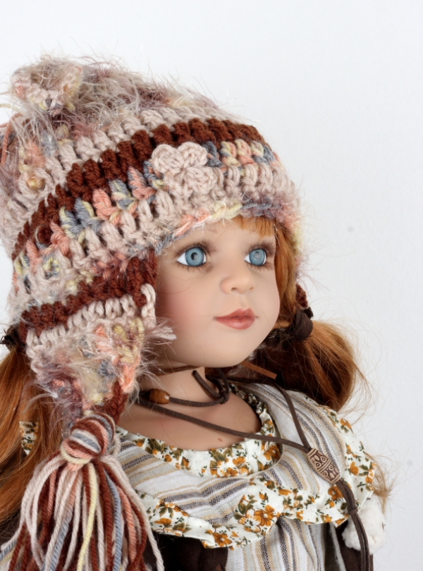 Vinylová panenka Agáta 72cm