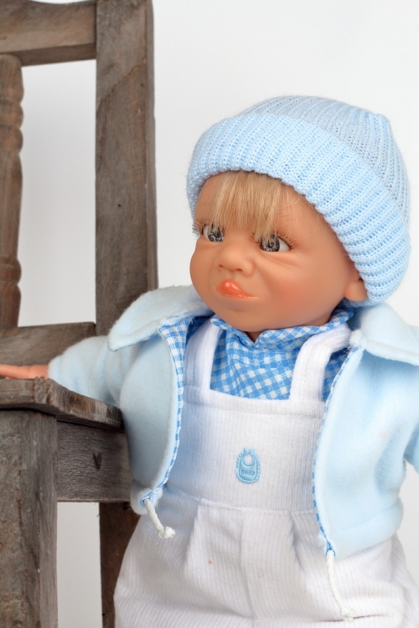 Vinylová panenka kluk Toník 38cm