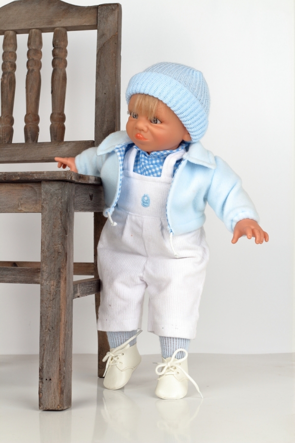 Vinylová panenka kluk Toník 38cm