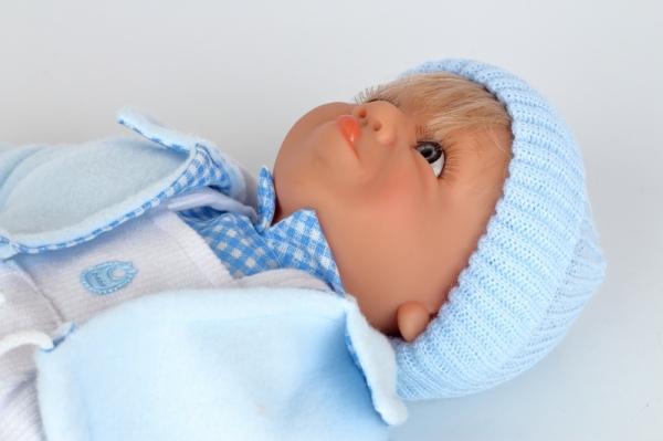 Vinylová panenka kluk Toník 38cm