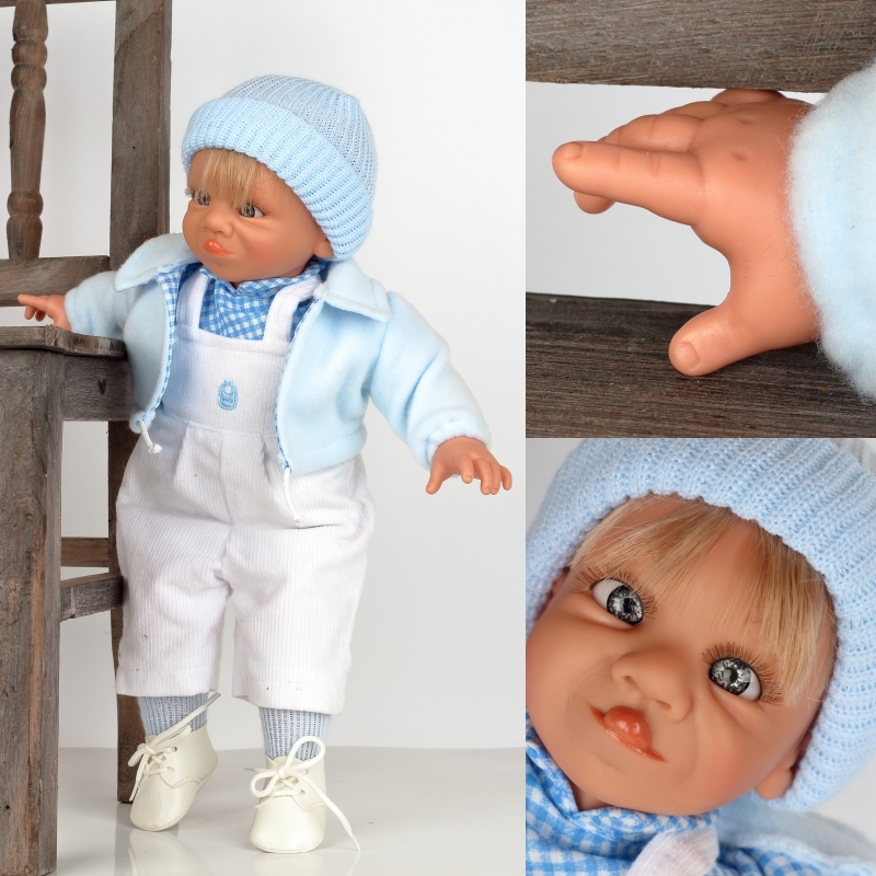 Vinylová panenka kluk Toník 38cm