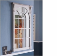 Vitrážové zrcadlo Provence 66,5x100x4 cm