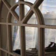 Vitrážové zrcadlo Provence 66,5x100x4 cm