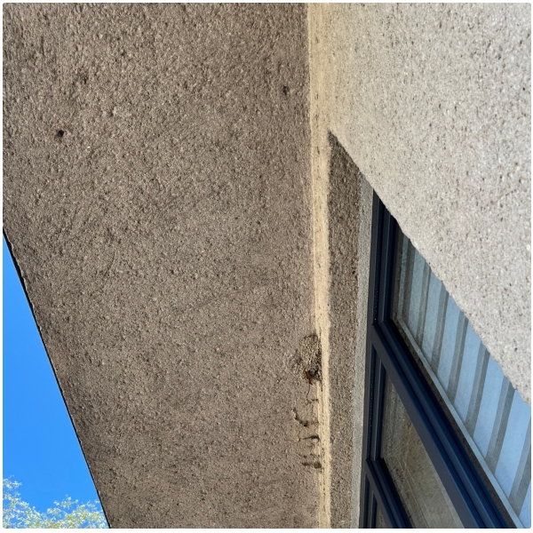 Vlaštovčí hnízdo beton 24,2x9,3x14,7cm