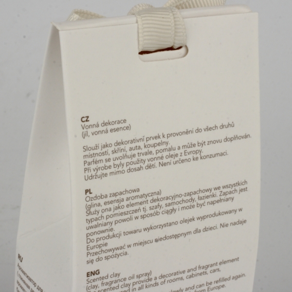 Vonná dekorace vonný jíl fresh cotton