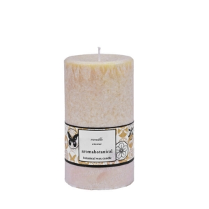 Vonná svíce z palmového vosku - vanilka 12cm
