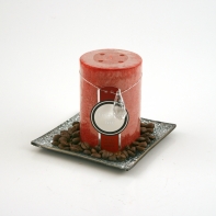 Vonná svíčka Pohoda u krbu 10cm