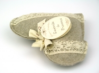 Vonné sáčky - srdce plněné levandulí 10x13cm