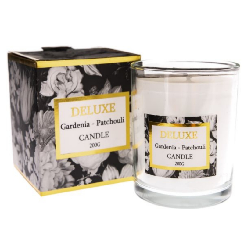 Vonné svíčky pačuli/gardénie 200g