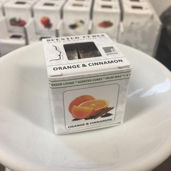Vonné vosky pomeranč a skořice