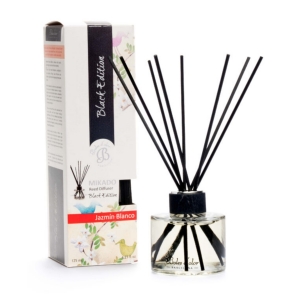 Vonný difuzér Boles d´olor MIKADO Black edition 125 ml Jasmín Blanco