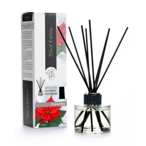 Vonný difuzér Boles d´olor MIKADO Black edition 125 ml Poinsettia
