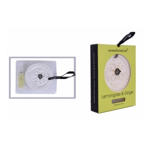 Vonný disk Aromabotanical citronová tráva/zázvor 10cm