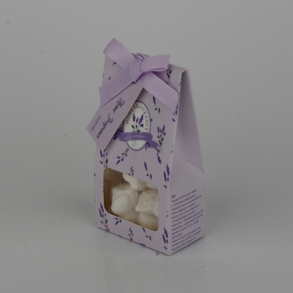 Vonný jíl levandule - srdíčka 5,5x10x3cm