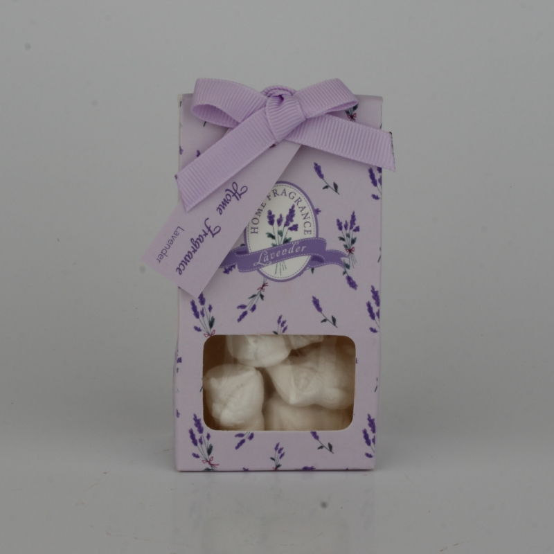 Vonný jíl levandule - srdíčka 5,5x10x3cm