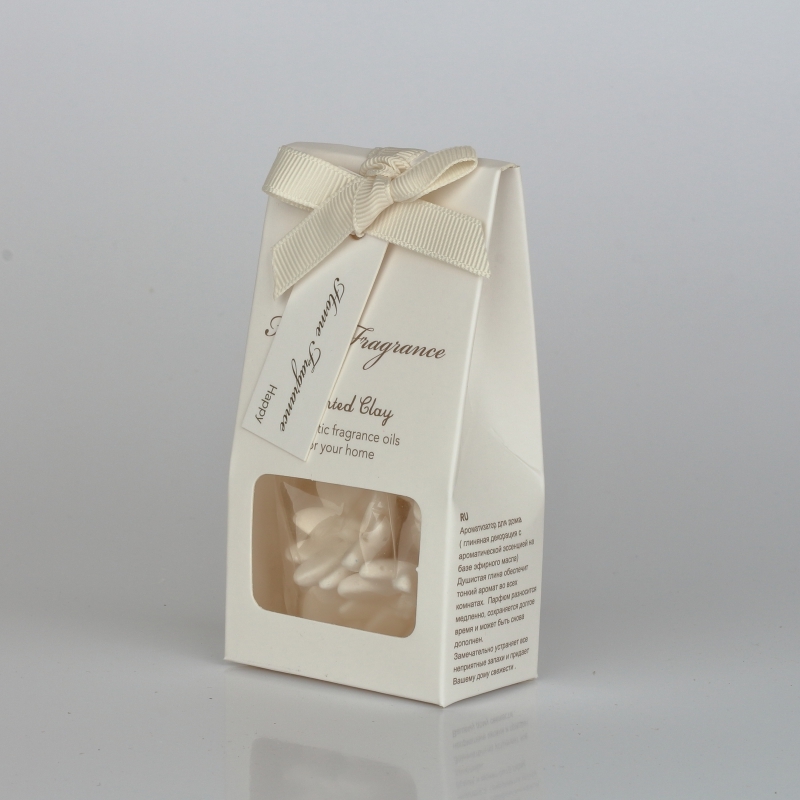 Vonný jíl s motivem květin vůně Happy 6x3x11cm