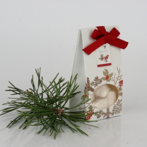 Vonný jíl v dárkové krabičce skořice/jablko 5ks-stromeček