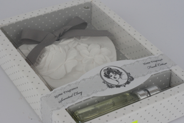 Vonný jíl v dárkovém balení bavlna s parfémem 10,5x15cm