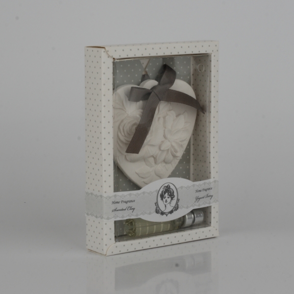 Vonný jíl v dárkovém balení jogurt s parfémem 10,5x15cm