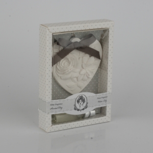 Vonný jíl v dárkovém balení leknín s parfémem 10,5x15cm