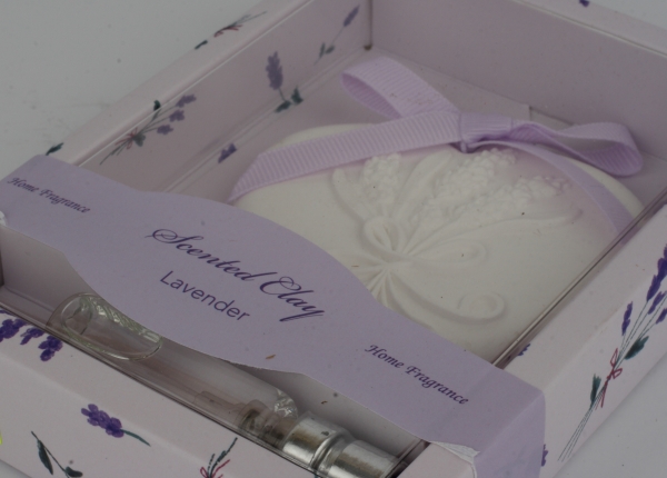 Vonný jíl v dárkovém balení levandule s parfémem 10,5x15cm