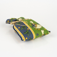 Vonný pytlík s motivem husy zeleno-modrý