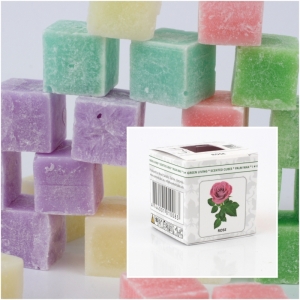 Vonný vosk do aromalamp Scented cubes Rose (růže)