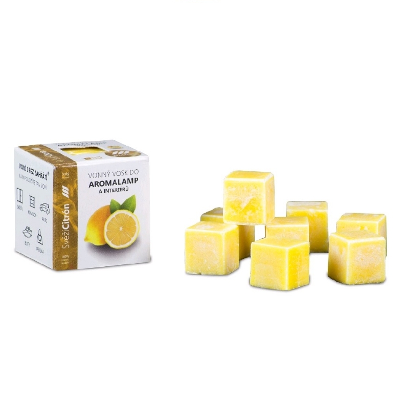 Vonný vosk do aromalamp Svěží citron 35g
