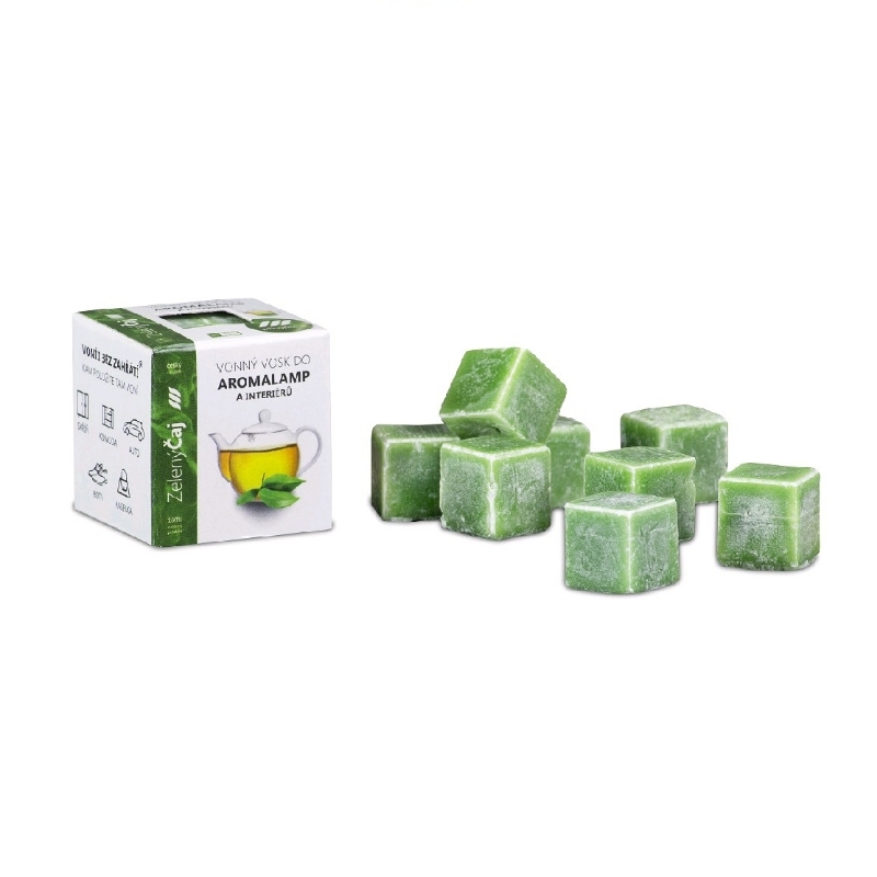Vonný vosk do aromalamp zelený čaj 35g