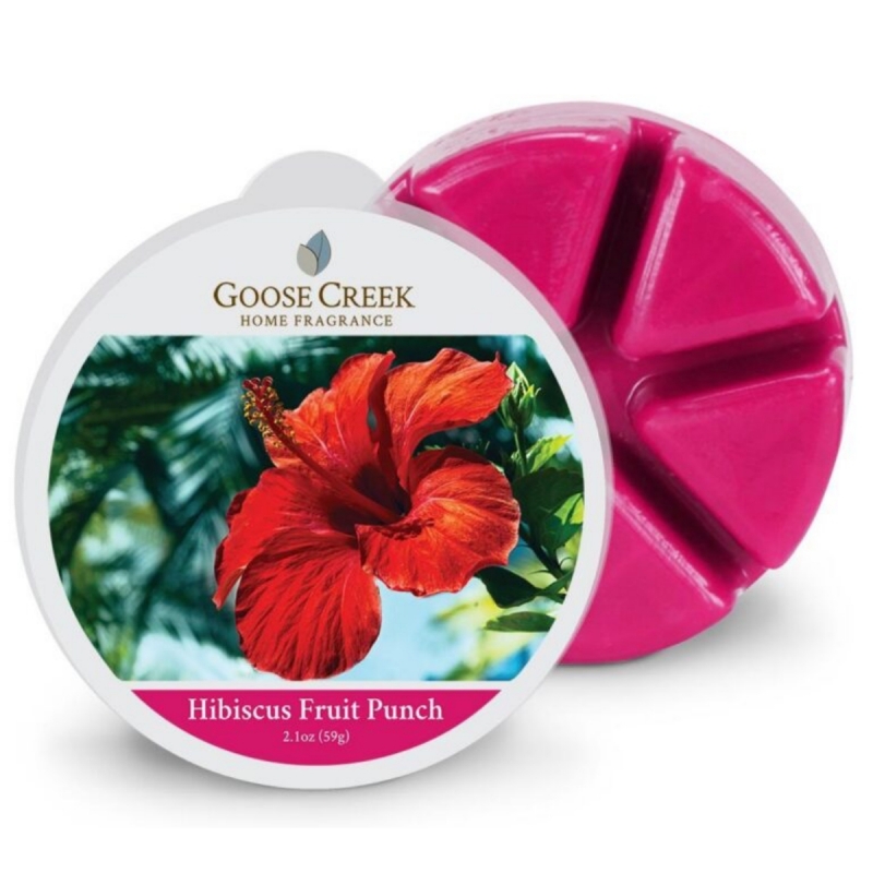 Vosk do aromalampy Hibiscus Fruit Punch  – Ibiškovo ovocný punč 59 g Goose Creek