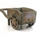 Vozík na kytku retro 32x15x14,5cm