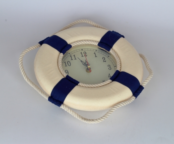 VYŘAZENO - Záchranný kruh s hodinami