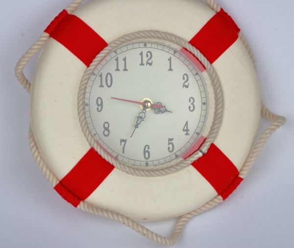 Záchranný kruh 25cm s hodinami