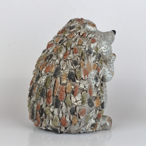 Zahradní dekorace ježek s kamínky